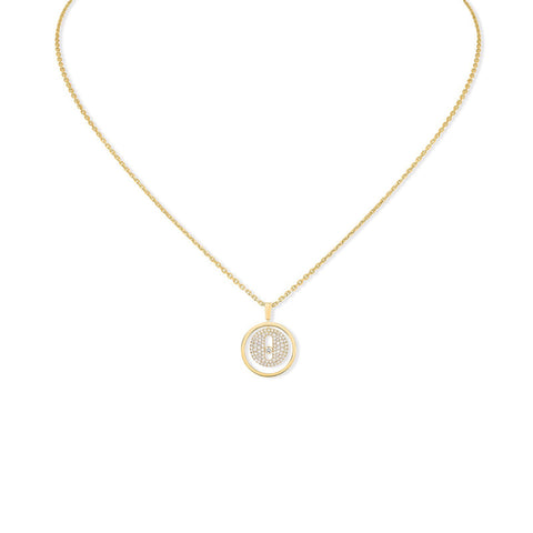 Messika Lucky Move PM Pavé Necklace - 07397-YG