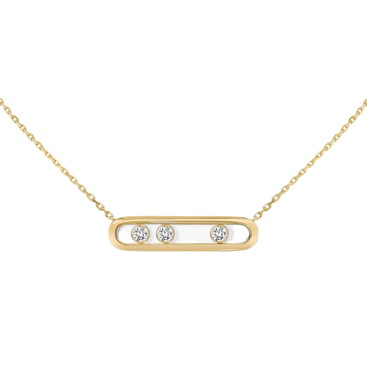 Messika Move Diamond Necklace - 03997-YG