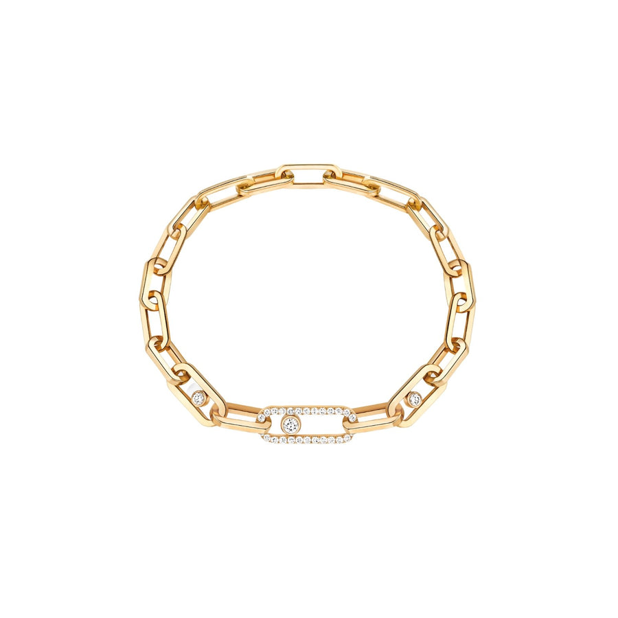 Messika Move Link Diamond Bracelet - 12576-YG