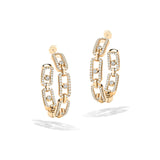 Messika Move Link Small Hoop Earrings-Messika Move Link Small Hoop Earrings - 12716-YG