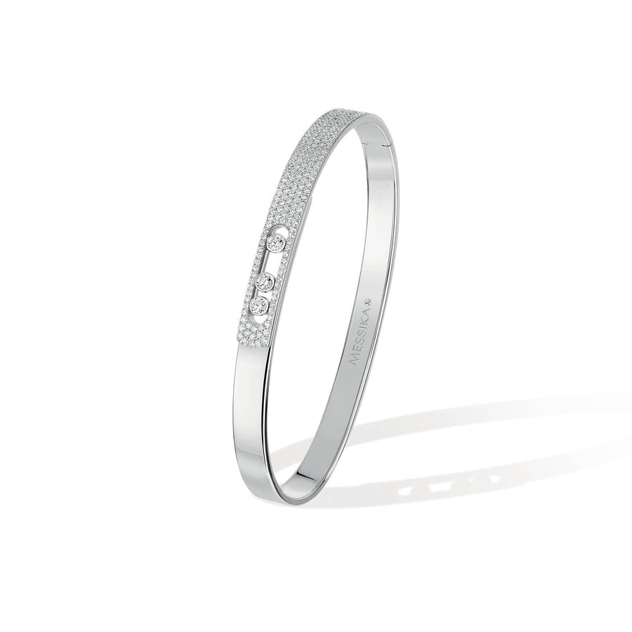 Messika Move Noa Bangle Pm Pavé - 10093-WG-M