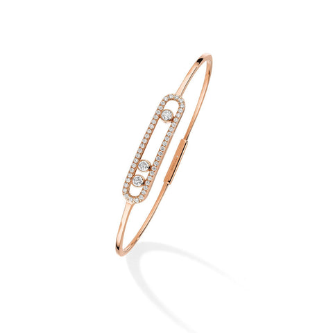 Messika Move Pavé Thin Bracelet-Messika Move Pavé Thin Bracelet -