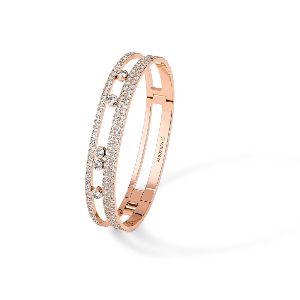 Pink Gold Diamond Bracelet - for Her - Messika