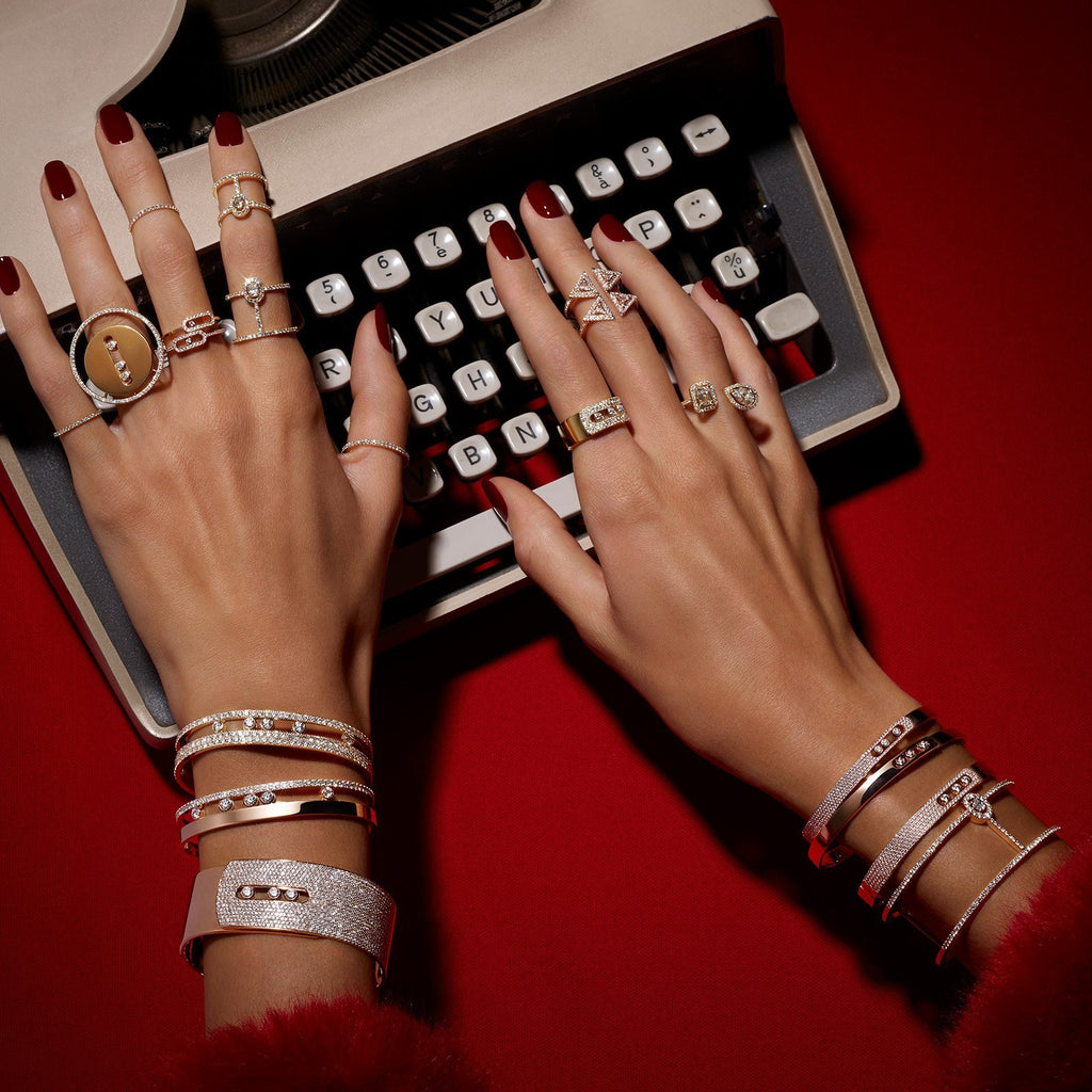 Messika Move Romane Large Pavé Bangle1