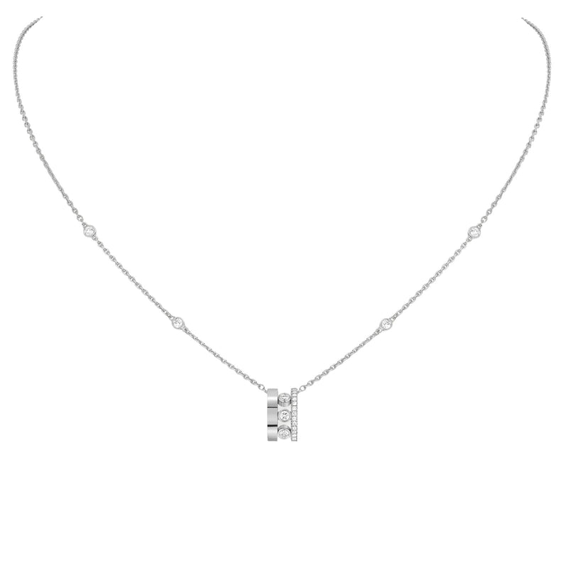Messika Move Romane Necklace-Messika Move Romane Necklace - 07158-WG