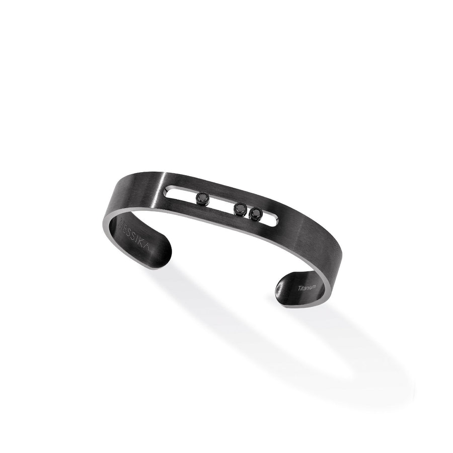 Messika Move Titanium Black Bangle -