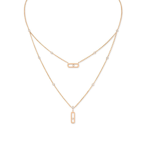 Messika Move Uno 2 Rows Necklace -