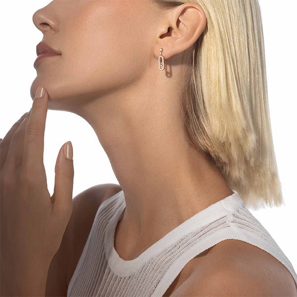 Messika Move Uno Earrings-Messika Move Uno Earrings - 5631W