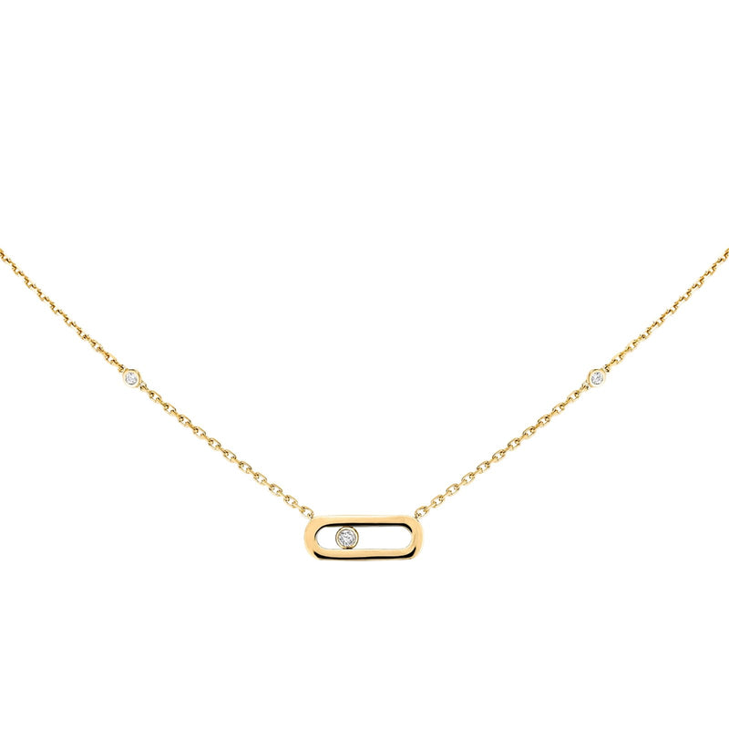 Messika Move Uno Necklace-Messika Move Uno Necklace - 10053-YG