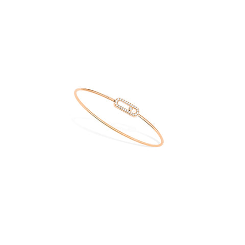 Messika Move Uno Thin Bangle-Messika Move Uno Thin Bangle - 07219-PG