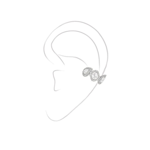 Messika My Twin Mono Middle Earring -