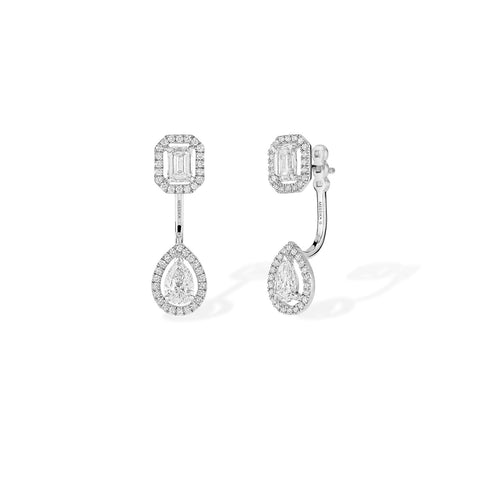 Messika My Twin Toi Et Moi Earrings-Messika My Twin Toi Et Moi Earrings - 06505-WG