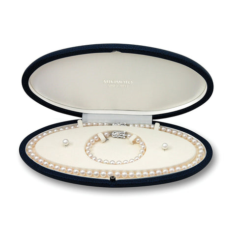 Mikimoto Akoya Cultured Pearl Box Set-Mikimoto Akoya Cultured Pearl Box Set -