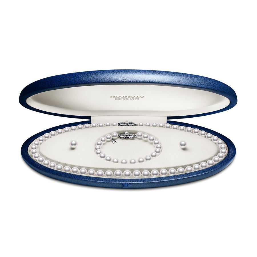 Mikimoto Akoya Cultured Pearl Box Set -