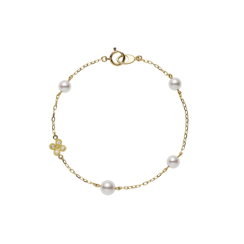 Mikimoto Akoya Cultured Pearl Bracelet-Mikimoto Akoya Cultured Pearl Bracelet -