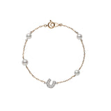 Mikimoto Akoya Cultured Pearl Bracelet-Mikimoto Akoya Cultured Pearl Bracelet -
