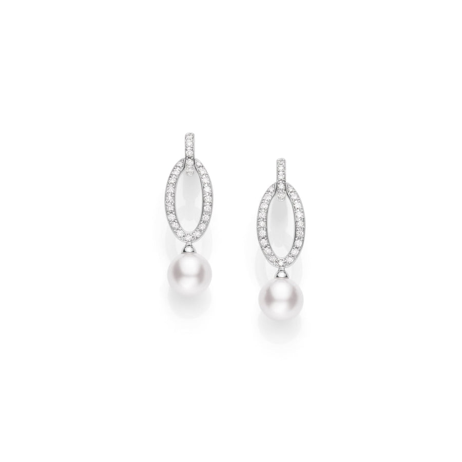 Mikimoto Akoya Cultured Pearl Earrings - MEA10167ADXW