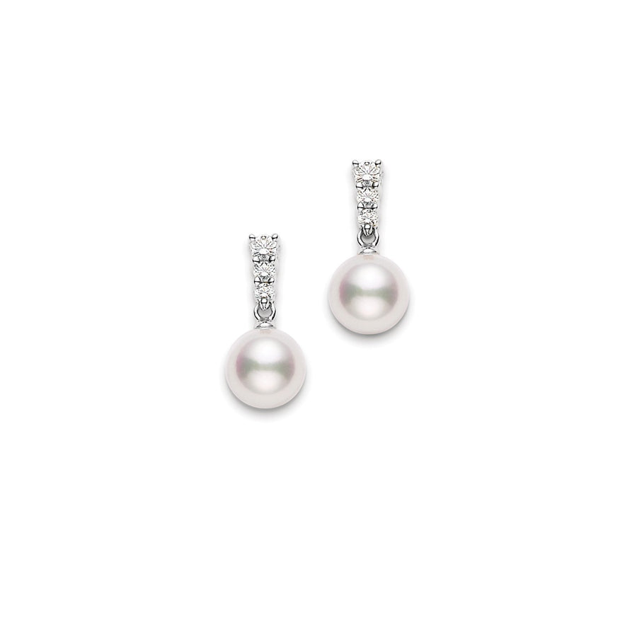 Mikimoto Akoya Cultured Pearl Earrings -