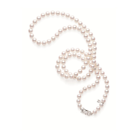 Mikimoto Akoya Cultured Pearl Necklace 36" - U75136W