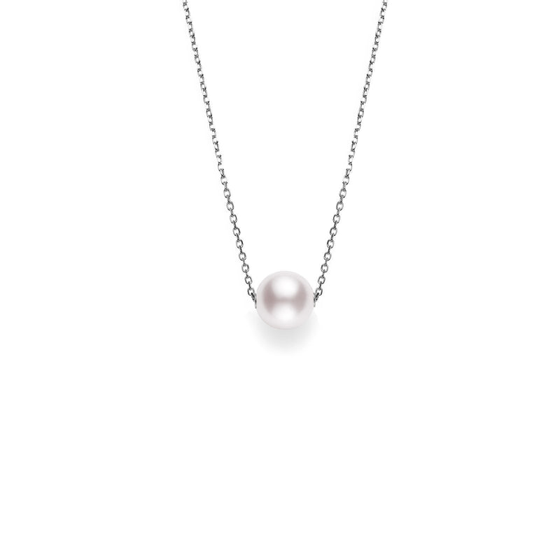 Mikimoto Akoya Cultured Pearl Necklace-Mikimoto Akoya Cultured Pearl Necklace -