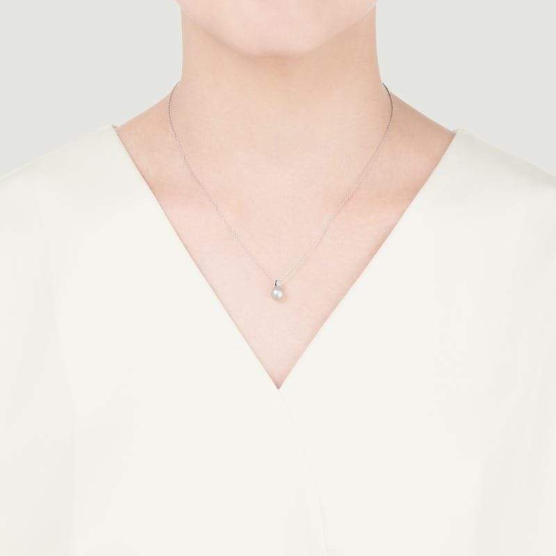 Mikimoto Akoya Cultured Pearl Pendant-Mikimoto Akoya Cultured Pearl Pendant - MPQ10146AXXW