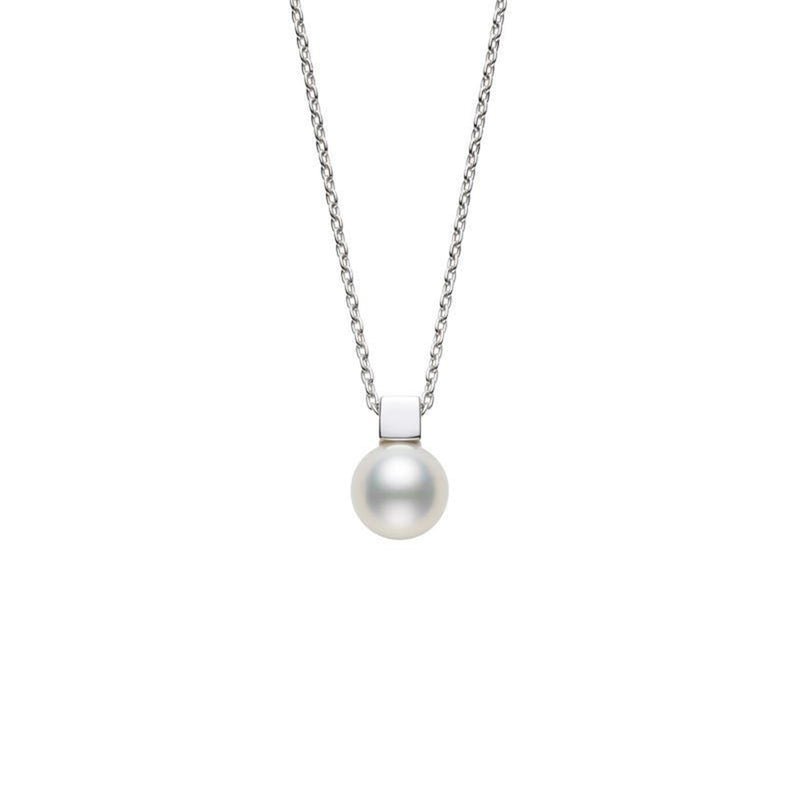 Mikimoto Akoya Cultured Pearl Pendant-Mikimoto Akoya Cultured Pearl Pendant - MPQ10146AXXW
