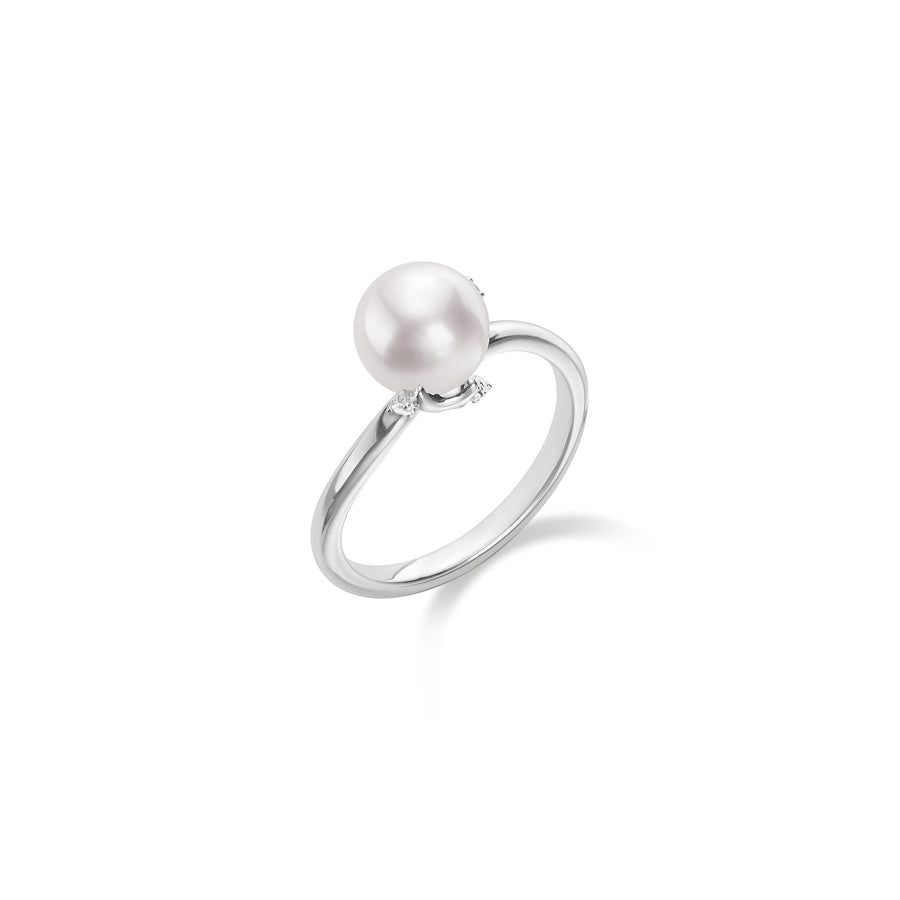 Mikimoto Akoya Cultured Pearl Ring -