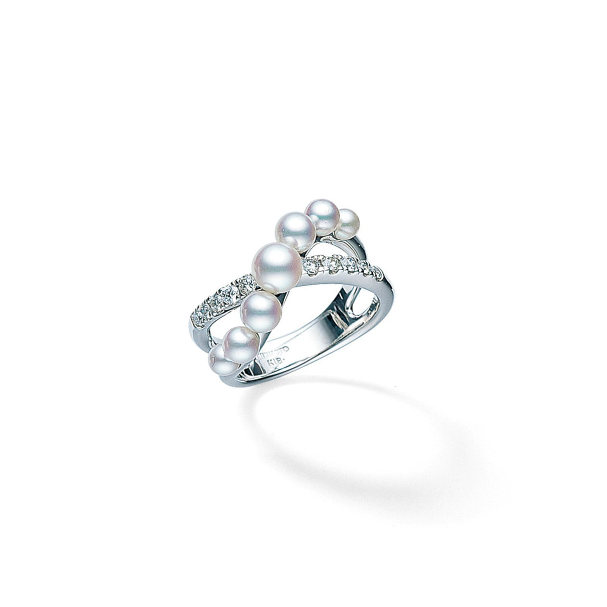 Mikimoto Akoya Cultured Pearl Ring -