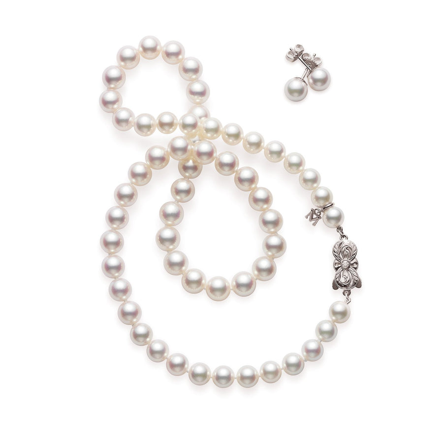 Mikimoto Akoya Cultured Pearl Set -