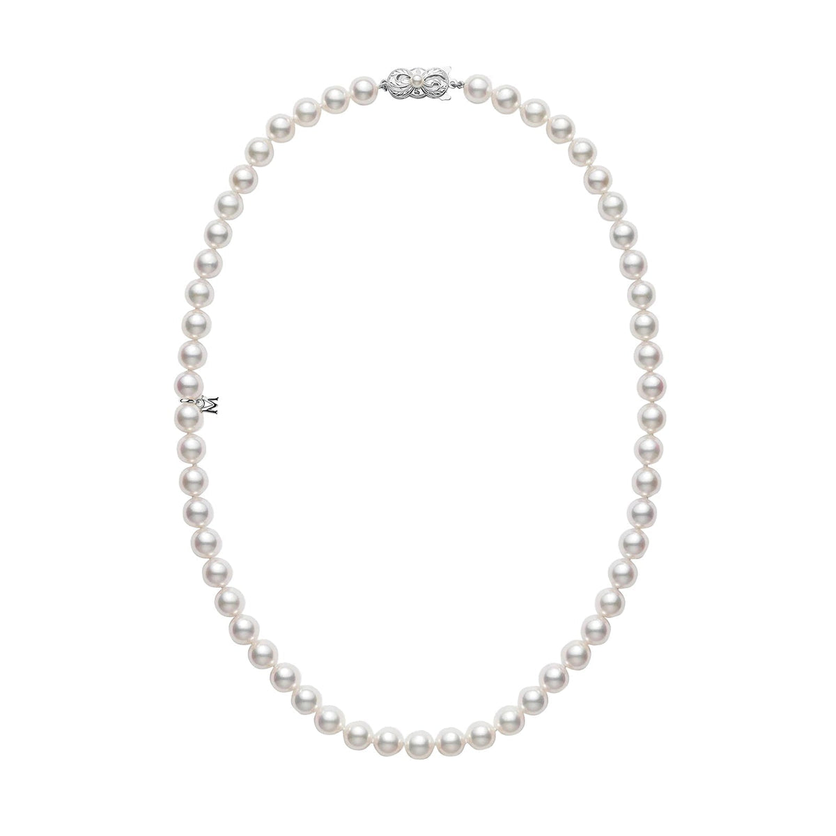 Mikimoto Akoya Cultured Pearl Strand 18" Necklace - U70218W