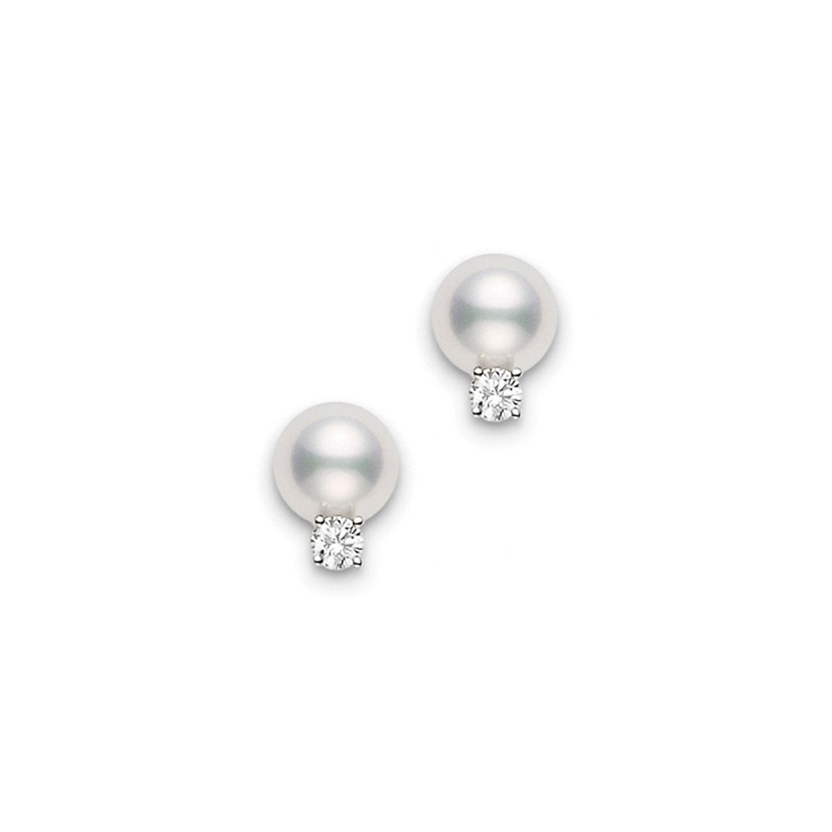 Mikimoto Akoya Cultured Pearl Stud Earrings - PES603DW