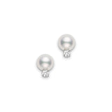 Mikimoto Akoya Cultured Pearl Stud Earrings - PES702DW