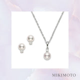 Mikimoto Akoya Cultured Pearl Stud Earrings -