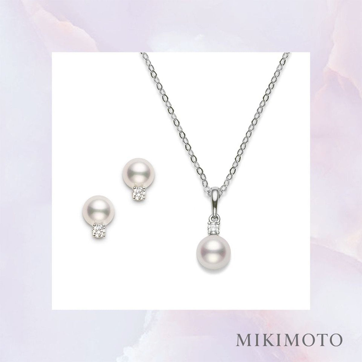 Mikimoto Akoya Cultured Pearl Stud Earrings - PES753DW