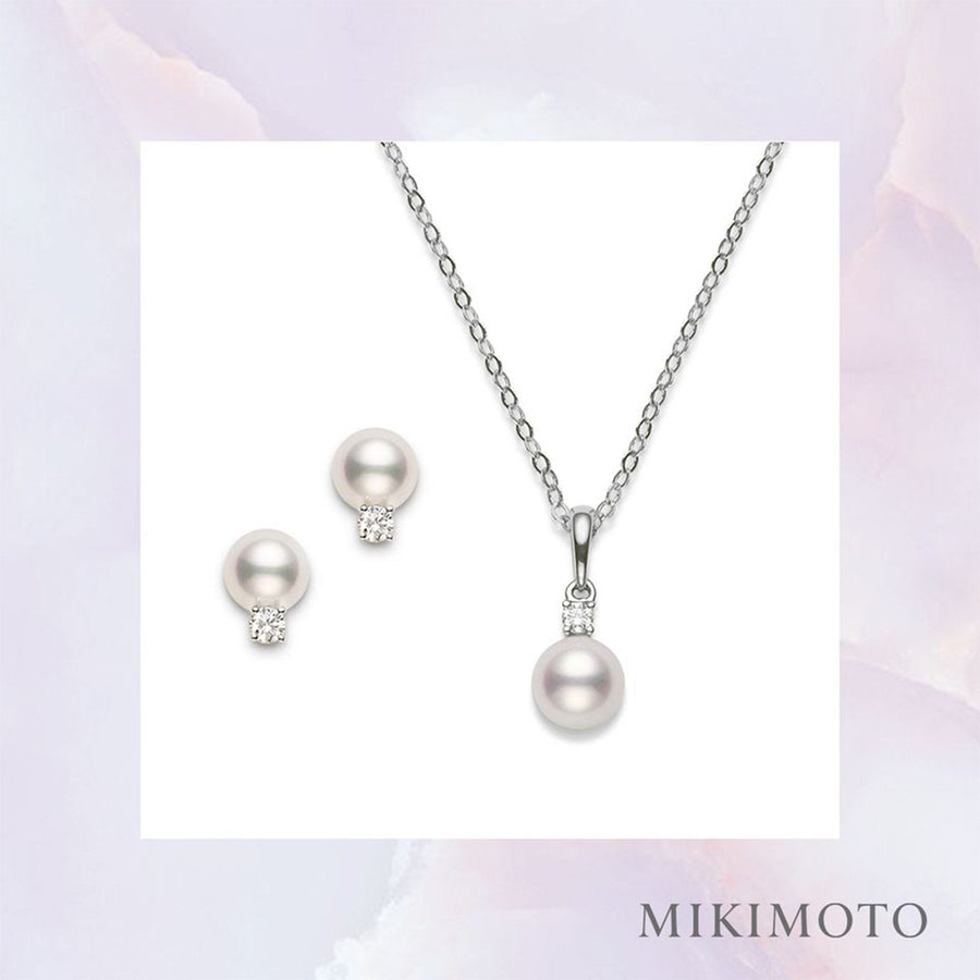 Mikimoto Akoya Cultured Pearl Stud Earrings - PES753DW