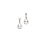 Mikimoto Akoya Morning Dew Diamond Earrings - PEA643DW90