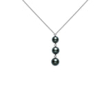 Mikimoto Black South Sea Cultured Pearl Necklace -