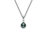 Mikimoto Black South Sea Cultured Pearl Necklace -
