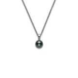 Mikimoto Black South Sea Cultured Pearl Necklace-Mikimoto Black South Sea Cultured Pearl Necklace - PPS902BW