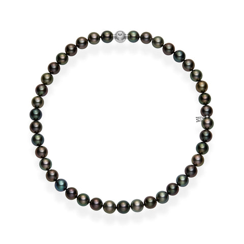 Mikimoto Black South Sea Pearl Strand-Mikimoto Black South Sea Pearl Strand - MNS10516BRX04504