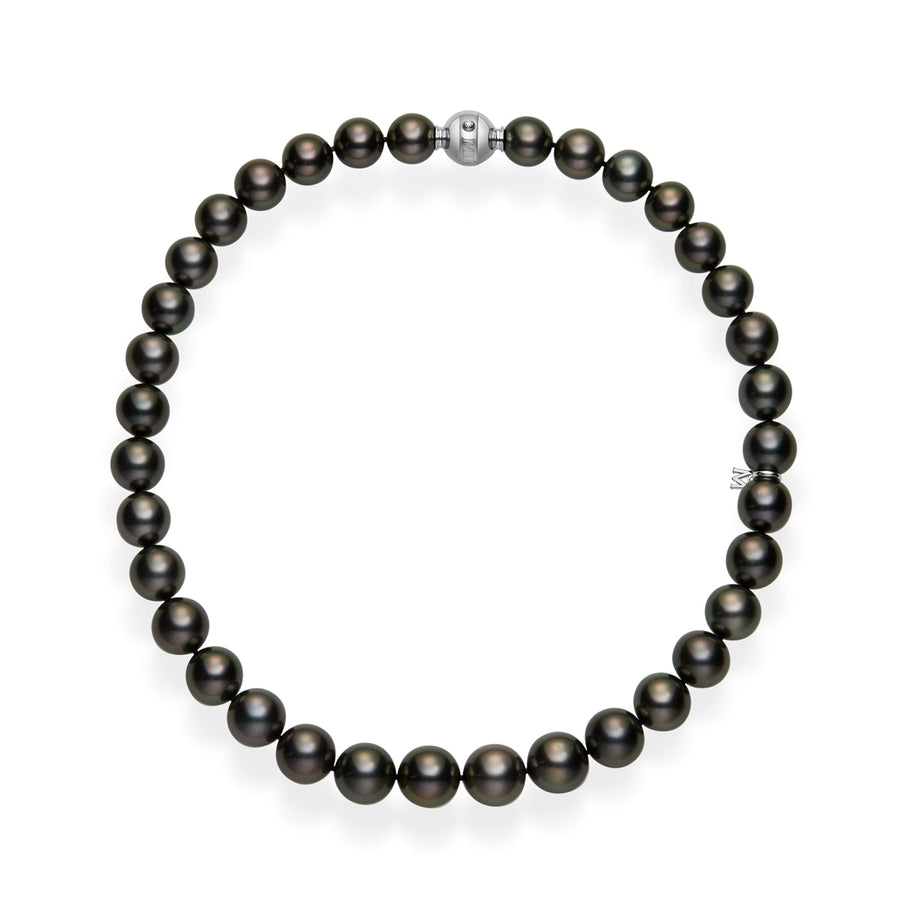Mikimoto Black South Sea Pearl Strand - XNB12216HGR6756