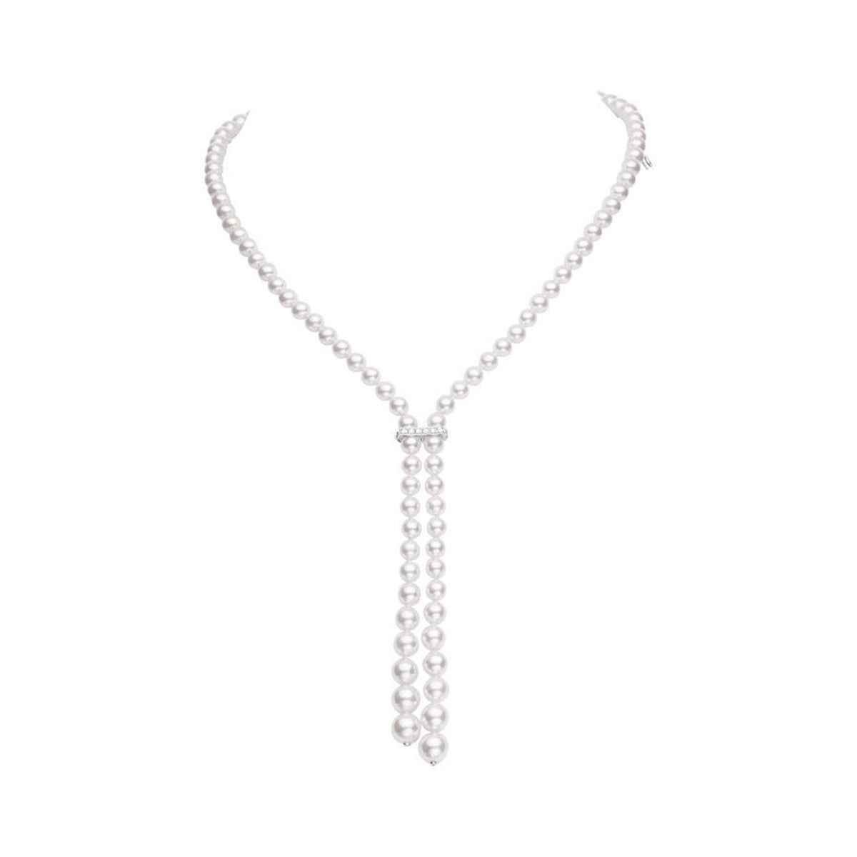 Mikimoto Convertible Graduated Akoya Necklace - MZQ10044ADXW