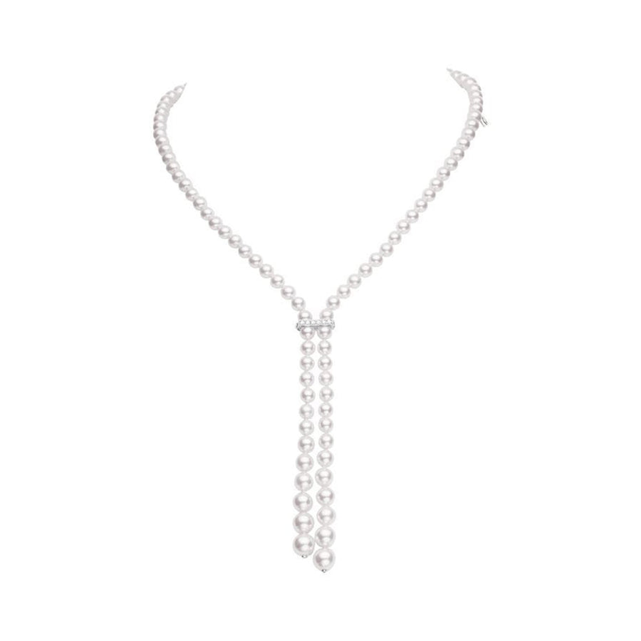 Mikimoto Convertible Graduated Akoya Necklace - MZQ10044ADXW