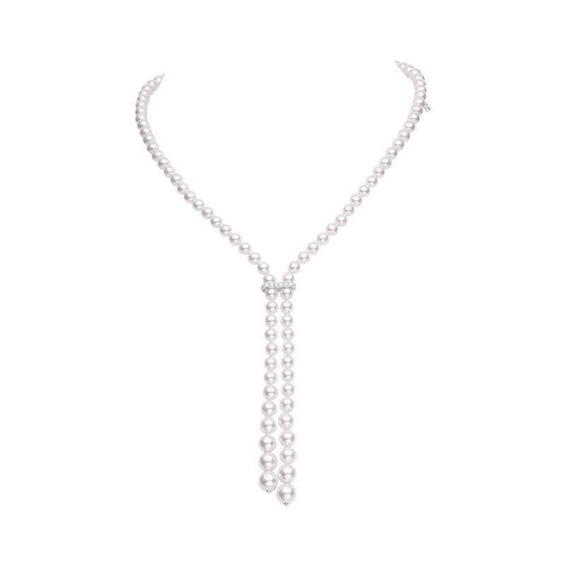 Mikimoto Convertible Graduated Akoya Necklace-Mikimoto Convertible Graduated Akoya Necklace - MZQ10044ADXW