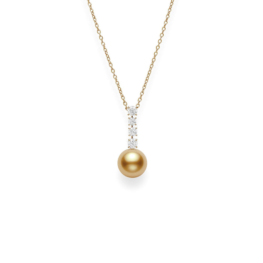 Mikimoto Golden South Sea Cultured Pearl Necklace -
