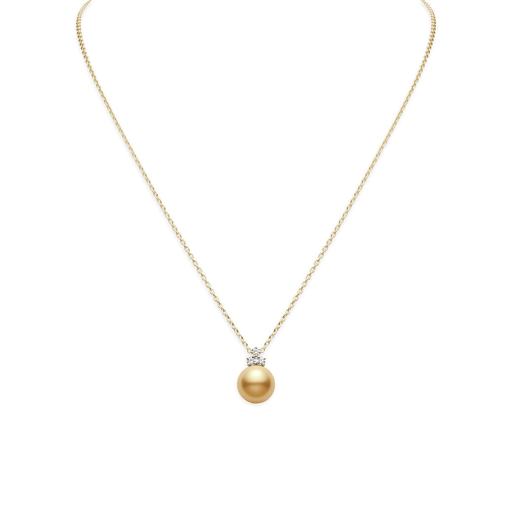 Mikimoto Golden South Sea Cultured Pearl Necklace