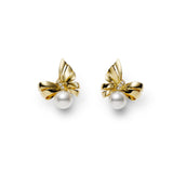Mikimoto Jeux de Rubans Akoya Cultured Pearl Earrings -