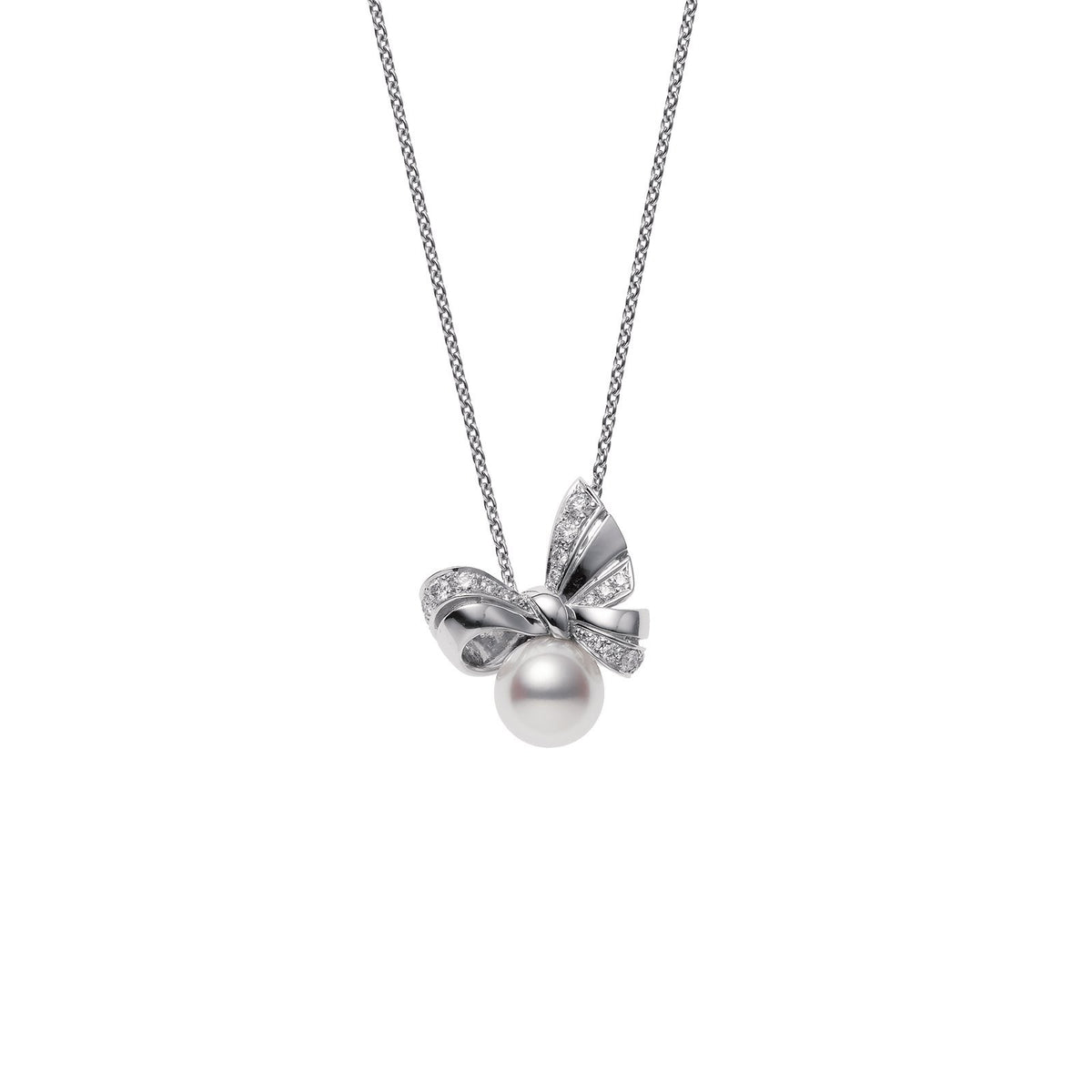 Mikimoto Jeux de Rubans Akoya Cultured Pearl Necklace -