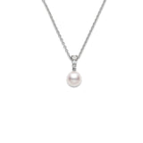 Mikimoto Morning Dew Akoya Cultured Pearl Necklace-Mikimoto Morning Dew Akoya Cultured Pearl Necklace -