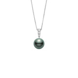 Mikimoto Morning Dew Black South Sea Cultured Pearl Pendant - MPA10197BDXW